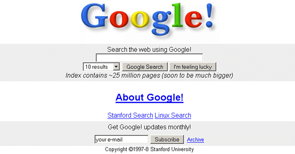 Google in 1997